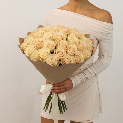 Букет «Нежность в пастельных тонах»