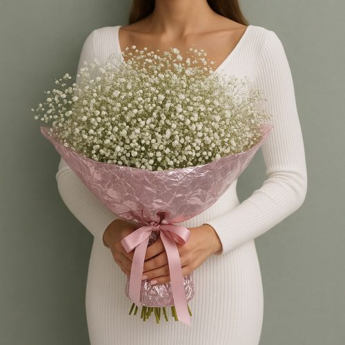 Букет Гипсофил «Воздушная нега»