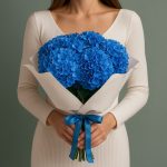 Гортензии синие