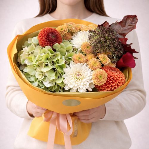 Букет «Тёплая гармония»